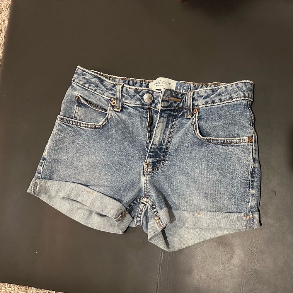 GAP Women's Light Blue Jean Shorts